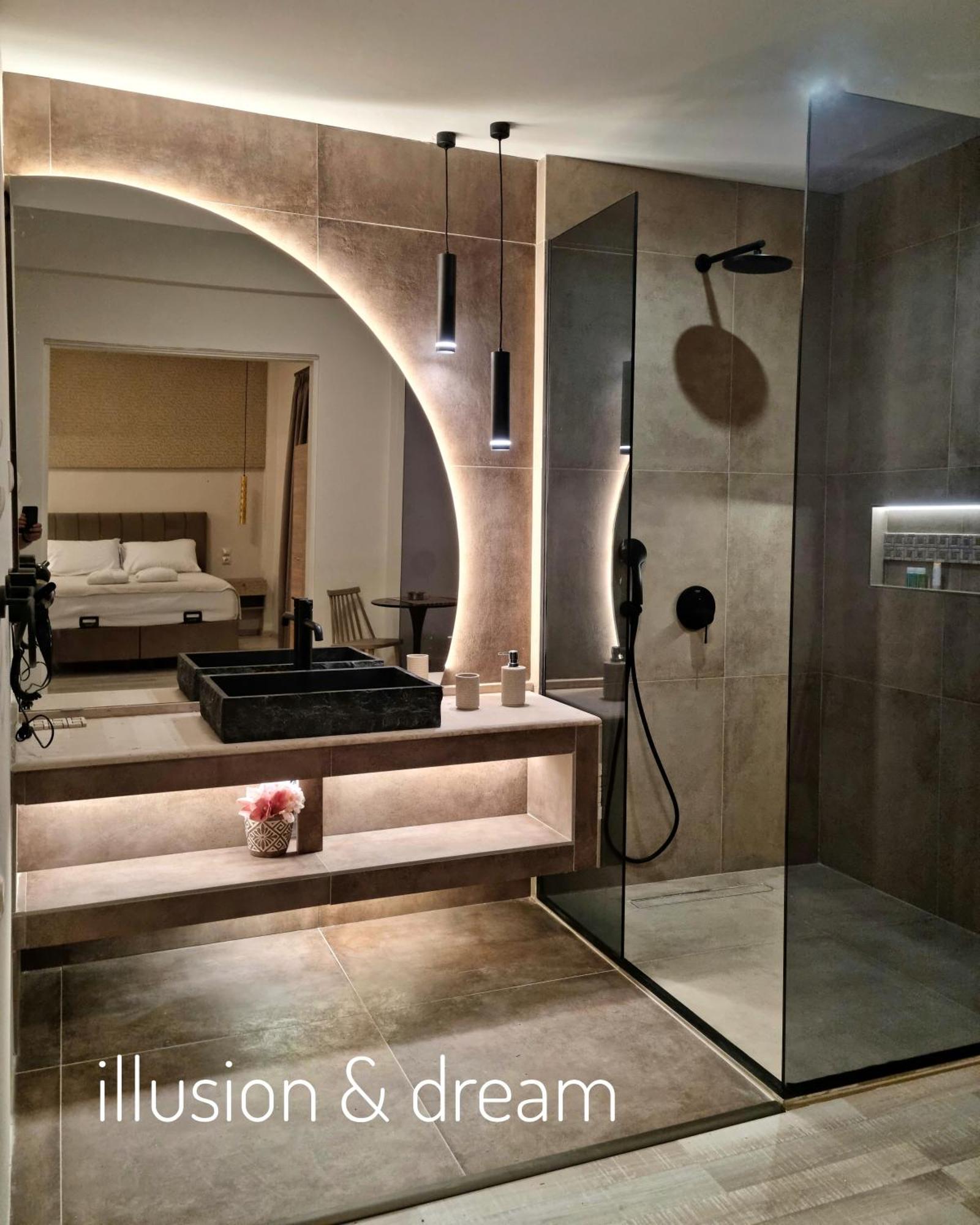 Golden City Center Suites Rhodes City Chambre photo